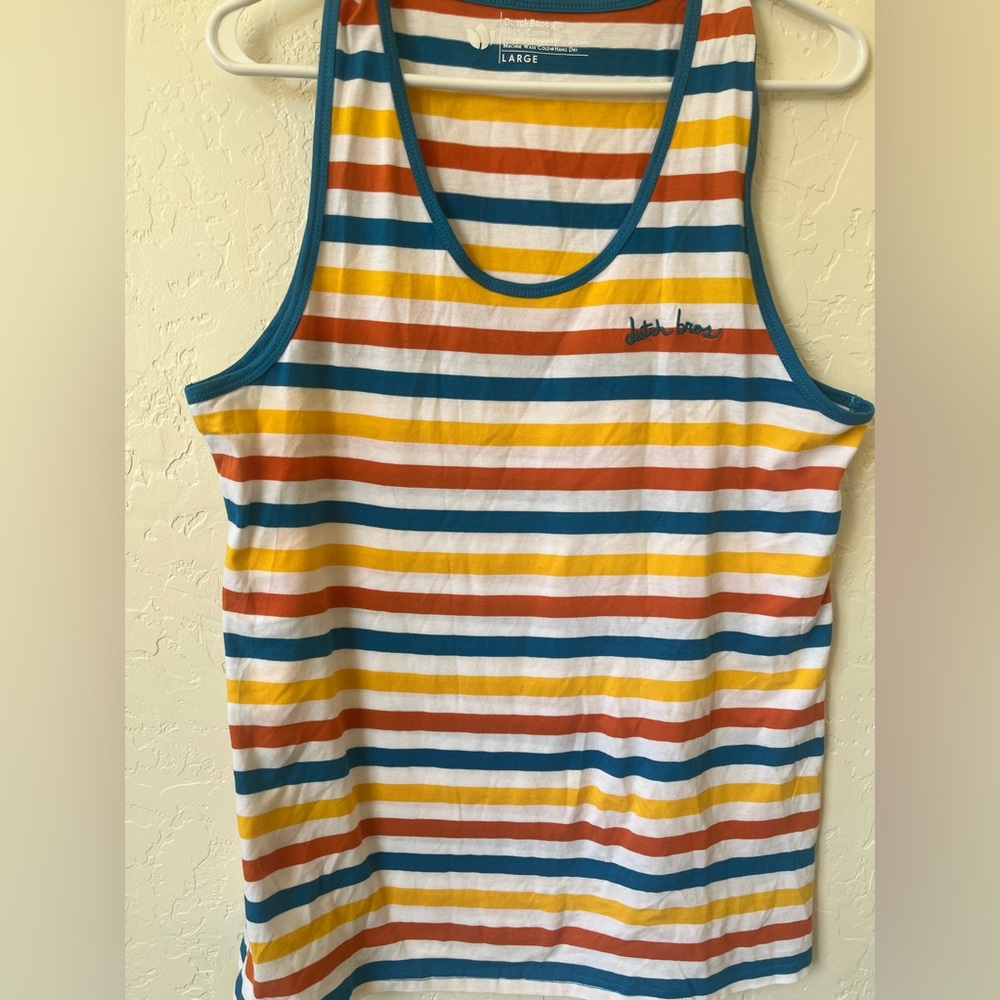 Dutch Bros Striped Tank